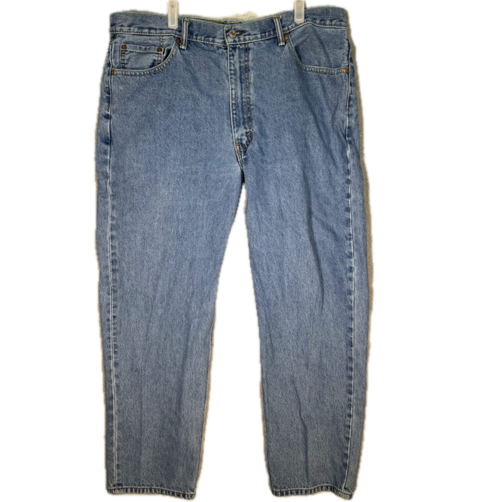 Levi’s 550 Men’s Jeans 40x32 Blue Denim Relaxed Fit Mid-Rise Straight Leg